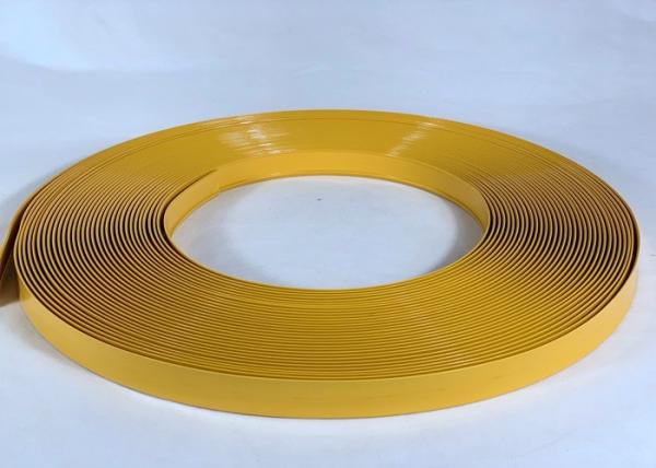 One Inch Yellow Color 35 Meters Aluminum Plastic Trim Cap Colorful Trim Cap Good