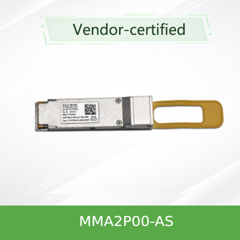 China Mellanox Optical Transceiver MMA2P00-AS with 200Gb/s Bandwidth MPO-12 Connectors and OM4 Fiber Support wholesale