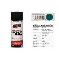 China AEROPAK brand fresh green 400ml acrylic Spray Paint with MSDS for car on sale