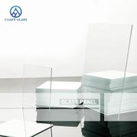 China 4mm Thick Glass Cut To Size Cut Edge Clear Tempered Glass Multiple Colors on sale