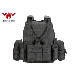 China Molle Tactical Protection Military Bullet Proof Vest Combat Training Vest With Plate Carrier supplier