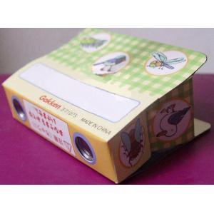 China Customized Paper Toy Models - Laminated / Glossy Cardboard Folding Paper Binoculars supplier