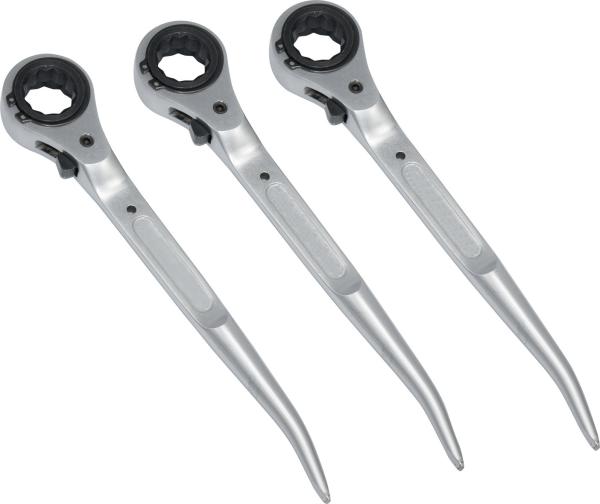 Bent Spear Construction Scaffolding Double fino echó a un lado llave inglesa del trinquete