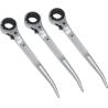 China Bent Spear Construction Scaffolding Double fino echó a un lado llave inglesa del trinquete wholesale