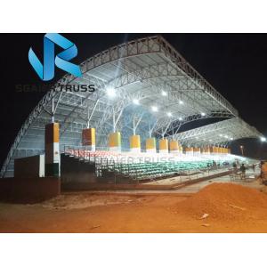 Grandstand Tent Prefabricated Metal Building , Sports Event Light Steel Frame Construction
