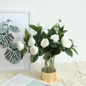 Personalised Fake Flower Bouquet Natural Artworks For Bridesmaid
