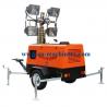 Mobile Light Tower Generator Hand Elevated Solar Type Lighting Tower