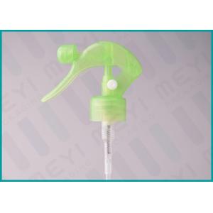 China 24/410 Green Portable Trigger Spray Pump Leakage Prevention For House Cleaner supplier