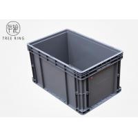 China Euro Stackable Heavy Duty Plastic Storage Containers 600 * 400 * 340mm 50 Liter on sale