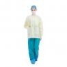 China OEM Hospital Scrub Suit , Disposable Dental Lab Jackets Knit Collar wholesale