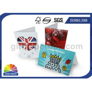 China Printing Service Custom Greeting Cards For Birthday Cards With Art Paper supplier