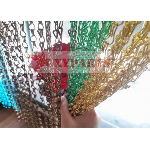 Light Weight Hanging Anodized Aluminum Chain Curtain Vertical Blinds