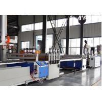 China Full Automatic PVC WPC Board Production Line For Wood Plastic WPC Building Template on sale