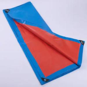 Truck Heavy Duty Poly Tarp Covers Coated Waterproof Blue Camping Sun Shade Roll Tarpaulin