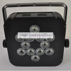 China 12X10W 4 in 1 Wireless and Battery Powered LED Par Can supplier