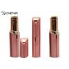 Rechargeable Mini Painless Face Hair Remover Gold Plated Lipstick Shaped