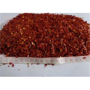 China Tientsin Crushed Chilli Peppers Stemless Dried Chile Flakes Pulverized supplier
