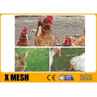 China Antirust Galvanized Hexagonal Chicken Mesh Rabbit Netting Screen 0.9X 30M Roll on sale