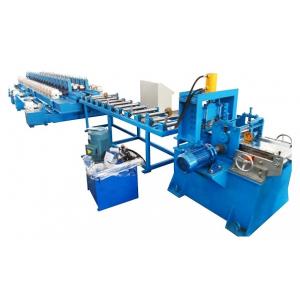 China 7.5Kw Hydraulic Power Fire Resistant Metal Door Frame Roll Forming Machine With 1.2mm Material Thickness supplier