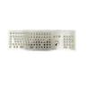 China Self Service Kiosk Input Device Stainless Steel Metal Keyboard With Trackball And Numeric Keypad wholesale