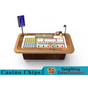 Automatically SIC BO DICE Gambling Table Baccarat System With 24HD Display