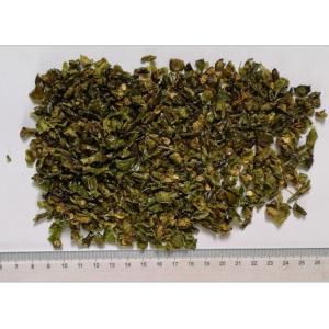 Natural Dried Green Bell Pepper Flakes 9 * 9mm Max 7% Moisture Dry Cool Place Storage