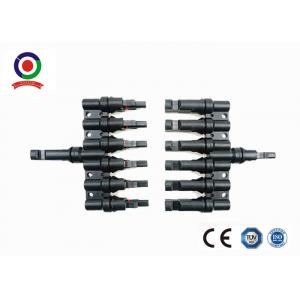  T Branch 6 to 1 DC1000V 30A Cable Connector for Photovoltaic Installation