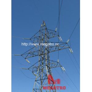 China 230KV double circuit light angle tension transmission line steel tower supplier