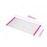 Stainless Steel Foldable Collapsible Over The Sink Roll Up Dish Drying Rack
