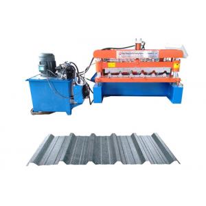 China IBR Trapezoidal Profile Metal Tile Roofing Sheet Roll Forming Making Machine supplier