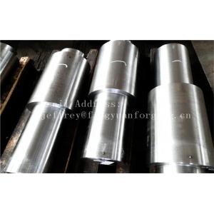 China Stainless Steel Hot Forged Step Shaft Step Axis Heat Treatment Machined supplier