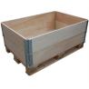 Embalaje de cajas de madera a medida Cajas de embalaje de madera apilables en tránsito