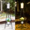 China Solar Floor Lamp for Garden Toggle Switch ON/OFF Waterproof and Easy to Install on the Ground wholesale