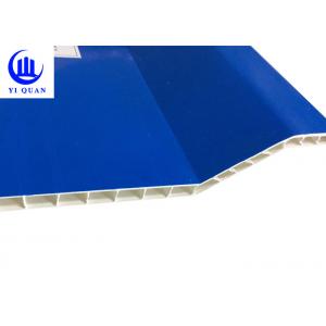 Pvc Corrugated Twin Wall Roofing Sheets Colourful 10mm Multi - layer
