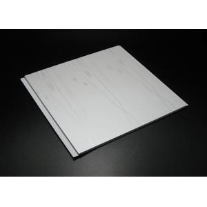 China Fireproof White PVC Wall Panels / Shower Wall Panels For Bathroom supplier