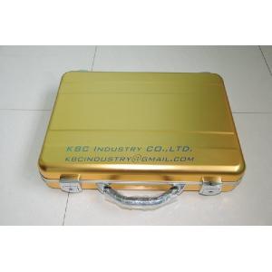 China Gold Aluminum Laptop Case supplier