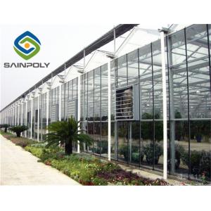 5mm Tempered Glass Hydroponic Grow Systems Greenhouse