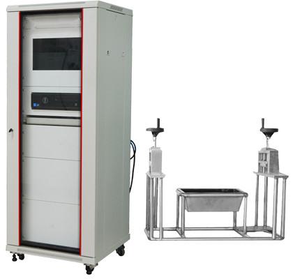 White Wire Testing Equipment , HH52114 3M Cube Wire And Cable Smoke Density Test