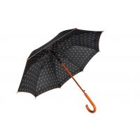 China Manual Open Wooden Handle 27*8K Big Golf Umbrella on sale
