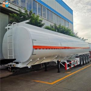 China 6 Compartments Liquid Tanker Trailer Semitrailer With SHACMAN Tractor 4 Axles wholesale