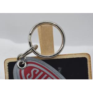 Silver Reflective TPU Keyring Chain Marketing Promotional Gifts