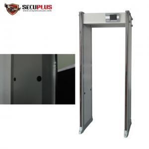 China Waterproof Multi Zones Security Metal Detector Gate With Led Light supplier