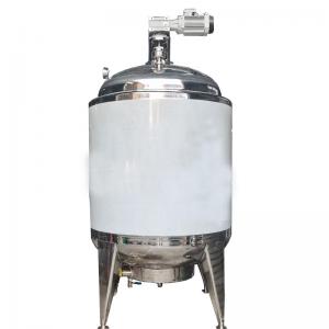 Electric Heating Epoxy Resin Reactor Stainless Steel 1000 Liter