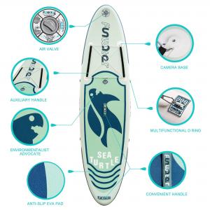 China Ultra Light Stand Up Paddle Board Inflatable Paddle Board With ISUP Accessories supplier