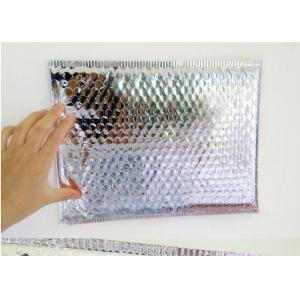 Silver Bubble Mailer Bag 15x210mm #B Jiffy Bubble Bags For Transport Oil Resistant