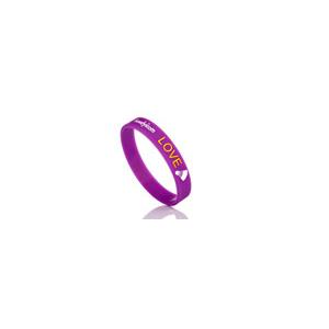 supply good price and short lead time of purple color filled charity bands