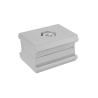 China DYJ19-A10 Aluminium Pipe Joint Lean Pipe Parallel 19mm Connector Rack System Industrial Connector Accessories wholesale