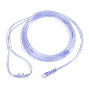 China Clinic Nasal Cannula Tube , Neonate PVC Partial Nasal Oxygen Tube supplier