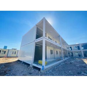 Wind Resistant Flat Pack Shipping Container Homes Steel Prefab Mobile House
