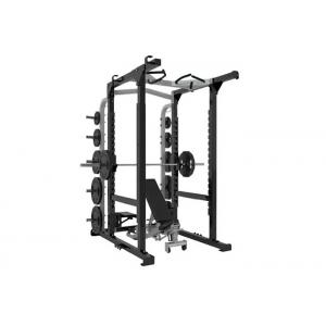 Bodybuilding Commercial Multi Station Gym Equipment Half Power Squat Rack Machine